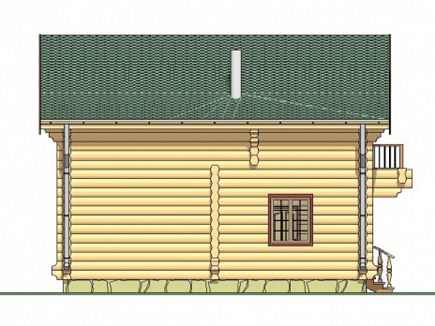 Деревянный дом (проект Д24)
