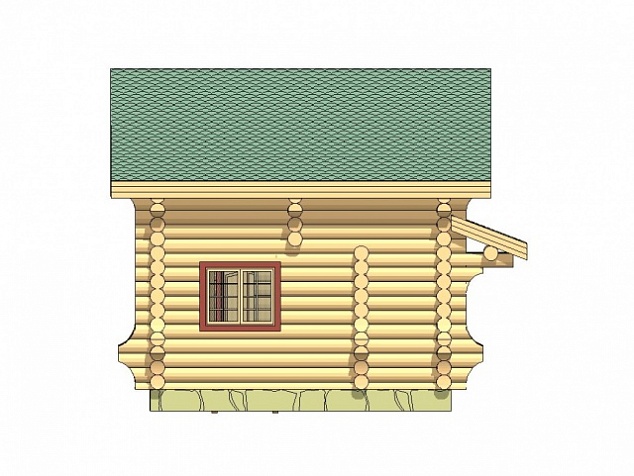Деревянный дом (проект Д14)